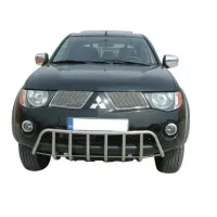 MITSUBISHI L200 '06> Εμπρόσθιος προφυλακτήρας 120 Inox
