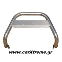 NISSAN D22-NP300- Εμπρόσθιος προφυλακτήρας 107 Inox