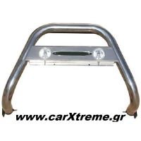 NISSAN D22-NP300- Εμπρόσθιος προφυλακτήρας 108 Inox
