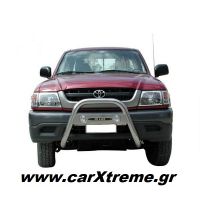 TOYOTA HI.LUX '97>'02/ '05 - Εμπρόσθιος προφυλακτήρας 108 Inox