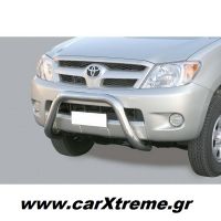 TOYOTA HI.LUX '97>'02/ '05 - Εμπρόσθιος προφυλακτήρας 4001 Inox