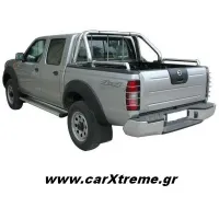 NISSAN D22-NP300-  Roll bar 407 Inox