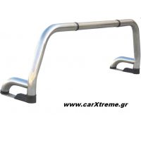 NISSAN D22-NP300-  Roll bar 406 Inox