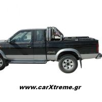 NISSAN D22-NP300-  Roll bar 408 Inox