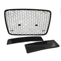 Μάσκα Για Audi Q7 4L 05-15 RSQ7 Look Κυψελωτή Μαύρη 1 Τεμάχιο