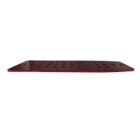 Footrest Αλουμινίου Universal Κόκκινο 19.5x9cm