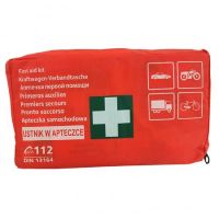 Φαρμακείο Πρώτων Βοηθειών 44 Τεμαχίων Με Μάσκα Τεχνητής Αναπνοής & Πιστοποίηση Din 13164 EU 22x13cm Amio 01691