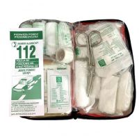 Φαρμακείο Πρώτων Βοηθειών 44 Τεμαχίων Με Μάσκα Τεχνητής Αναπνοής & Πιστοποίηση Din 13164 EU 22x13cm Amio 01691