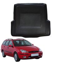 Πατάκι Πορτ-Παγκάζ 3D Σκαφάκι Για Ford Focus 99-04 Combi Μαύρο CIK