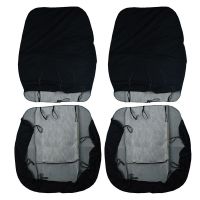 Καλύμματα Καθισμάτων Υφασμάτινα Prime Full Μαύρο-Κόκκινο Σετ Εμπρός-Πίσω 10 Τεμάχια 11635