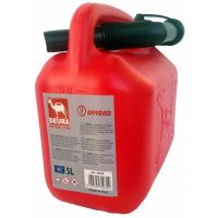 Μπετόνι - Δοχείο Καυσίμων Πλαστικό Κόκκινο 5 Lt Deura 21453