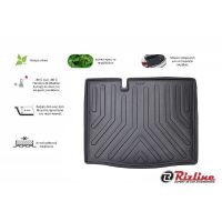 Πατάκι Πορτ-Παγκάζ 3D Σκαφάκι Από Λάστιχο TPE Για Dacia Sandero 3 2020+ Μαύρο Rizline