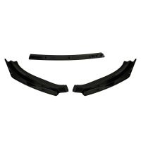 Μπροστινό Spoiler Για VW Golf VII (7) 12-17 Standard Έκδοση Μαύρο Χρώμα Από Abs Πλαστικό 3 Τεμάχια