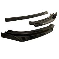 Μπροστινό Spoiler Για VW Golf VII (7) 12-17 Standard Έκδοση Μαύρο Χρώμα Από Abs Πλαστικό 3 Τεμάχια