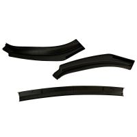 Μπροστινό Spoiler Για VW Golf VII (7) 12-17 Standard Έκδοση Μαύρο Χρώμα Από Abs Πλαστικό 3 Τεμάχια