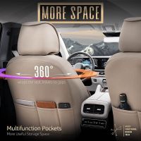 Καλύμματα Αυτοκινήτου Otom Inspire Design Universal Full Δερματίνη Σετ Εμπρός / Πίσω 11 Τεμαχίων Μπεζ INS-3509