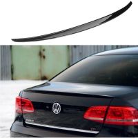 Αεροτομή Πορτ Παγκάζ Για VW Passat B7 11-15 Oem V2 look Lipspoiler Από Abs Πλαστικό Γυαλιστερή Μαύρη