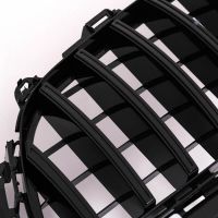 Μάσκα Για Mercedes-Benz E-Class W213 16-19 GT Amg Panamericana Look Μαύρο Γυαλιστερό 1 Τεμάχιο