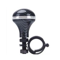 Τεμπέλης Τιμονιού Universal Carbon Με Δαχτυλίδι Χρωμίου 20814