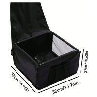 Προστατευτική Θήκη Μεταφοράς Για Κατοικίδια Μαύρο Χρώμα Swiss Drive 38,5 x 38,5 x 27cm 1 Τεμάχιο