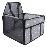 Προστατευτική Θήκη Μεταφοράς Για Κατοικίδια Γκρι Χρώμα Swiss Drive 38,5 x 38,5 x 27cm 1 Τεμάχιο