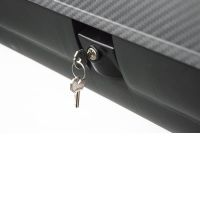 Μπαγκαζιέρα Οροφής Αυτοκινήτου Rackit 320lt Carbon Με Μονό Άνοιγμα