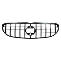 Μάσκα Για Smart ForTwo C453 A453 (2014-2019) GT Amg Panamericana Look Γυαλιστερή Μαύρη 1 Τεμάχιο