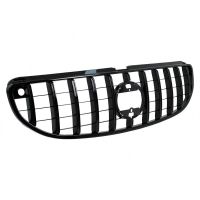 Μάσκα Για Smart ForTwo C453 A453 (2014-2019) GT Amg Panamericana Look Γυαλιστερή Μαύρη 1 Τεμάχιο