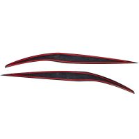 Φρυδάκια Μπροστινών Φαναριών Για Ford Fiesta 12-17 Evil Eye Μαύρο Γυαλιστερό 2 Τεμάχια