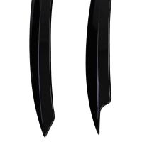 Φρυδάκια Μπροστινών Φαναριών Για VW Golf 7 12-21 Evil Eye Μαύρο Γυαλιστερό 2 Τεμάχια