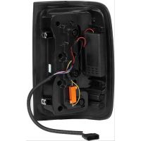 Πισινά Φανάρια Set Για VW Amarok 10-21 Full Led Bar Dynamic Φλας Μαύρο / Φιμέ Carner