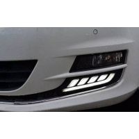 DRL Set Για VW Golf VII (7) 13-17 Με Απλό Προφυλακτήρα DRL & Φλας Dynamic 2 Τεμάχια