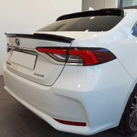 Αεροτομή Οροφής Για Toyota Corolla 2019+ E21 4D Sedan Μαύρο Γυαλιστερό Lipspoiler Από Πλαστικό