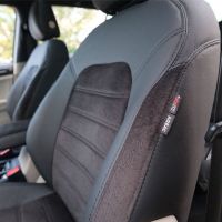 Καλύμματα Αυτοκινήτου Otom Custom Fit Για VW Golf VII (7) 12-20 Sued / Rachel / Δερματίνη Σετ Εμπρός / Πίσω 14 Τεμαχίων Μαύρο 56052_ΚV_LD