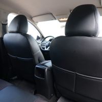 Καλύμματα Αυτοκινήτου Otom Custom Fit Για Nissan Qashqai J11 2014-2021 Sued / Rachel / Δερματίνη Σετ Εμπρός / Πίσω 15 Τεμαχίων Μαύρο-Γκρι 47014_ΚV_LD