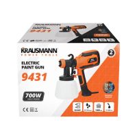 Πιστόλι Βαφής Ηλεκτρικό 700W Με Δοχείο 1Lt Krausmann 9431
