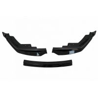 Μπροστινό Spoiler Για Bmw 3 G20 Sedan G21 Touring (2018-2022) M Sport / M-Packet Γυαλιστερό Μαύρο 3 Τεμάχια