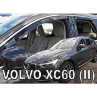 Ανεμοθραύστες Heko Για Volvo Xc60 2017- 5 Πορτο - Φιμέ Χρώμα Σετ 4 Τεμάχια Εμπρός Και Πίσω 31261
