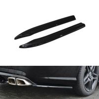 Splitters Πίσω Προφυλακτήρα Δεξιά & Αριστερά Για Mercedes-Benz E-Class W212 09-13 Amg E63 Έκδοση Γυαλιστερό Μαύρο Maxton Design 2 Τεμάχια