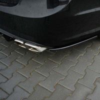 Splitters Πίσω Προφυλακτήρα Δεξιά & Αριστερά Για Mercedes-Benz E-Class W212 09-13 Amg E63 Έκδοση Γυαλιστερό Μαύρο Maxton Design 2 Τεμάχια