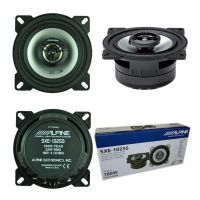 Ηχεία Αυτοκινήτου Alpine SXE-1025S Διαιρούμενα 4''/10cm 180w Peak 25w RMS 2 Δρόμων Ζευγάρι 2 Τεμάχια