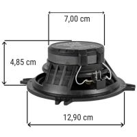 Ηχεία Αυτοκινήτου Alpine SXE-1325S Διαιρούμενα 5.25" /13cm 200w Peak 35w RMS 2 Δρόμων Ζευγάρι 2 Τεμάχια