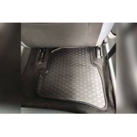 Λαστιχένια Πατάκια Geyer & Hosaja Για VW Polo 2009-2017 / Skoda Fabia 2014+ / Seat Ibiza 2008-2017 4 Τεμάχια Μαύρο 842/4C