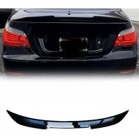 Αεροτομή Πορτ Παγκάζ Για Bmw 5 E60 03-11 M4 Look Lipspoiler Γυαλιστερή Μαύρη Από Πλαστικό