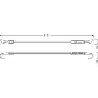 Φακός Εργασίας Επαναφορτιζόμενος Με Βάσεις Στήριξης Σε Καπό Αυτοκινήτου Led Inspect Light Osram LΕDΙL415