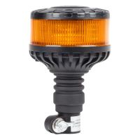 ΦΑΡΟΣ HEAVY DUTY W28P 12/24V 16LED ΕΛΑΣΤΙΚΟΣ ΒΙΔΩΤΟΣ ΠΟΡΤΟΚΑΛΙ Υ169mm Φ110mm AMIO - 1 τεμ.
