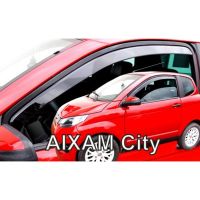 ΑΝΕΜΟΘΡΑΥΣΤΕΣ ΓΙΑ AIXAM CITY / E-CITY / CROSSLINE / CROSSOVER / E-CROSSOVER 3D 2007+ ΖΕΥΓΑΡΙ ΑΠΟ ΕΥΚΑΜΠΤΟ ΦΙΜΕ ΠΛΑΣΤΙΚΟ HEKO - 2 ΤΕΜ.