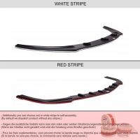 Μπροστινό Spoiler Για VW Golf VII (7.5) 17-20 R & R-Line Έκδοση Glossy Black V.1