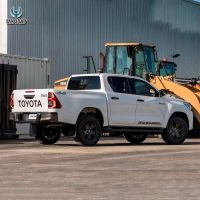 Πισινά Φανάρια Set Για Toyota Hilux Revo 2015-2020 Led Bar Animation Κόκκινο/Clystal VLAND