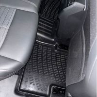 Πατάκια Σκαφάκια 3D Από Λάστιχο TPE Για Peugeot 3008 24+ Hybrid Rizline 4 Τεμάχια Μαύρα